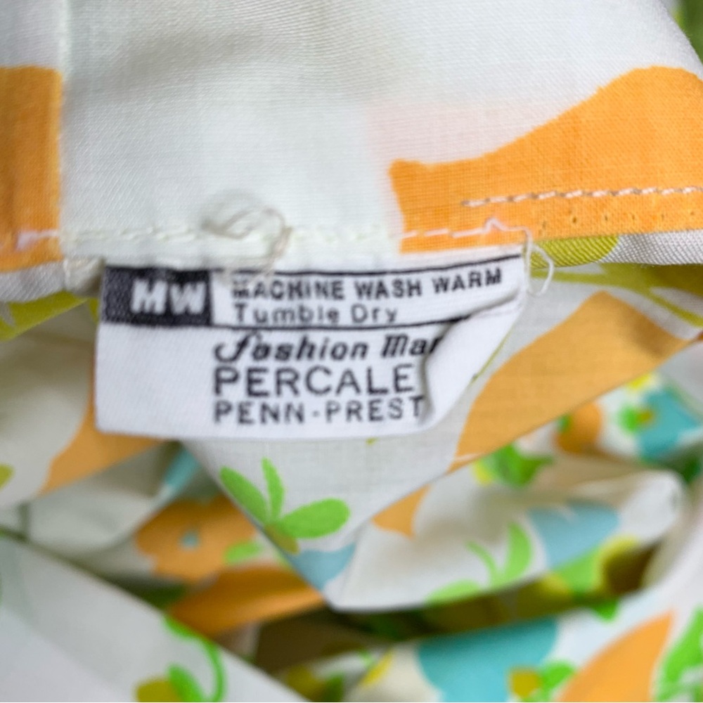 70s Floral Pillowcase Set of 2 - Picture 4 of 8